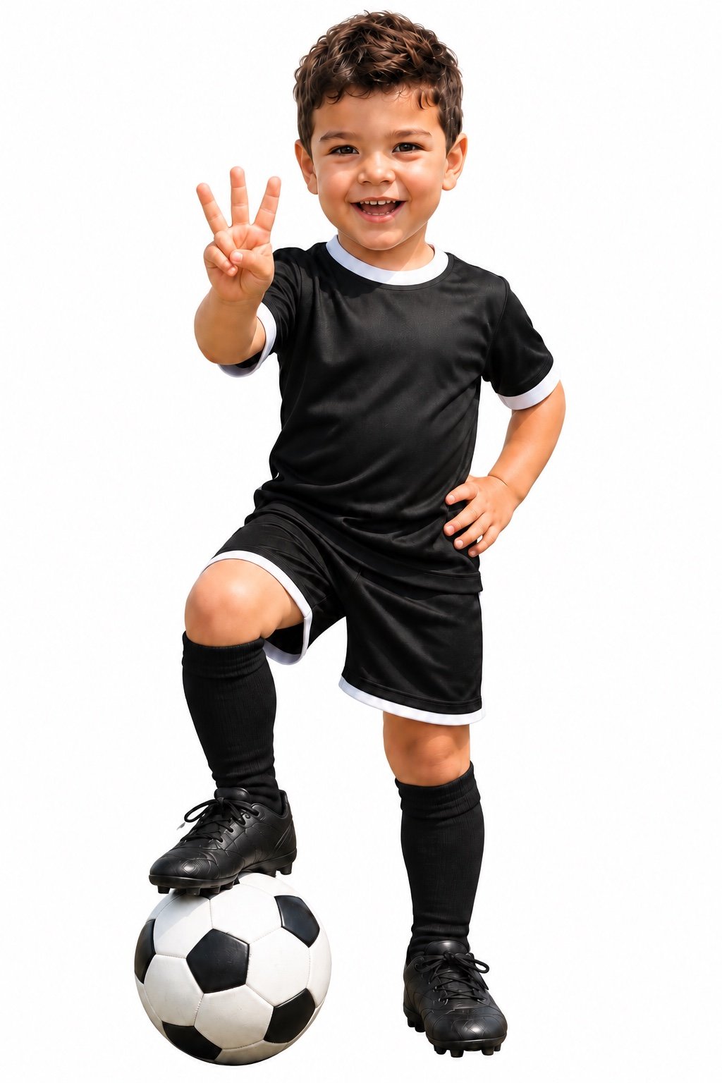DOM com a bola de futebol